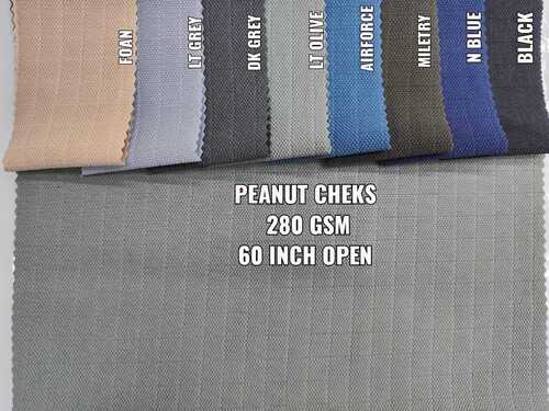 Knitted Peanut Checks Suiting Fabric