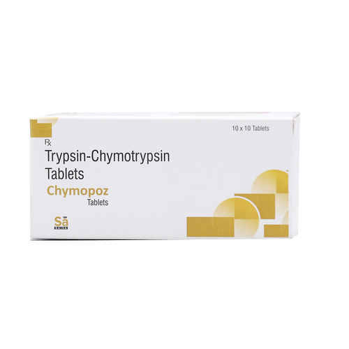 100000 Au Of Enzymatic Activity Trypsin Chymotrypsin