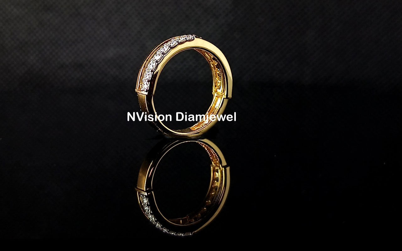 Natural Diamond Band Ring