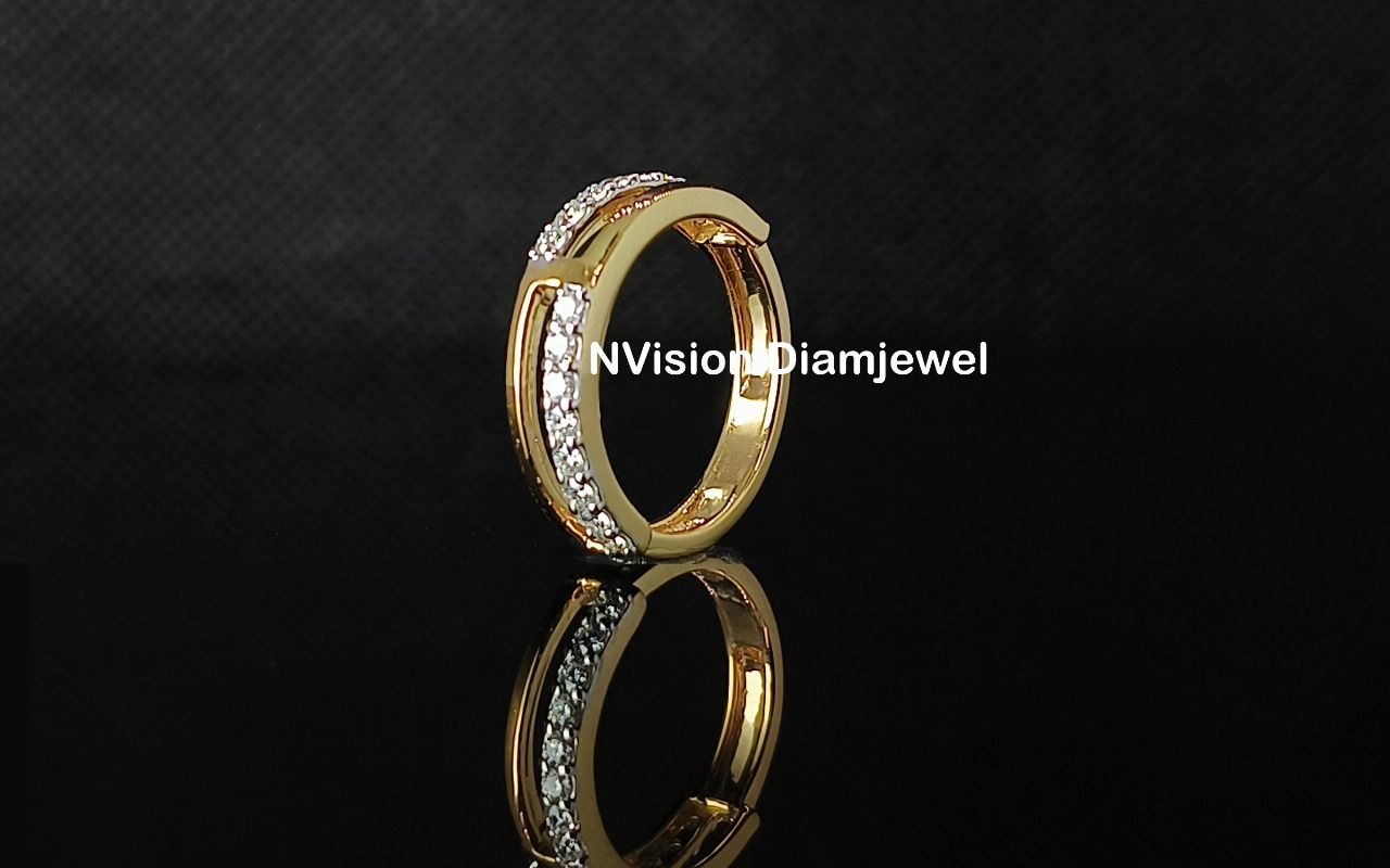 Natural Diamond Band Ring