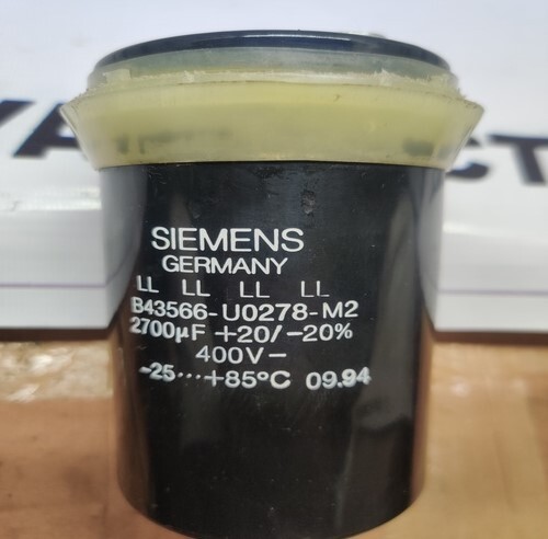 SIEMENS B43566-U0278-M2 CAPACITOR