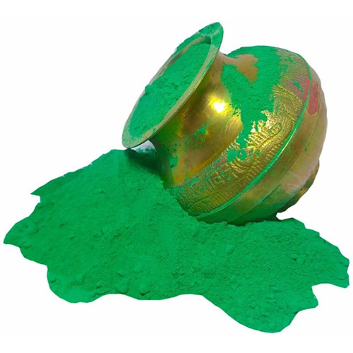 Lemon Green Gulal Powder