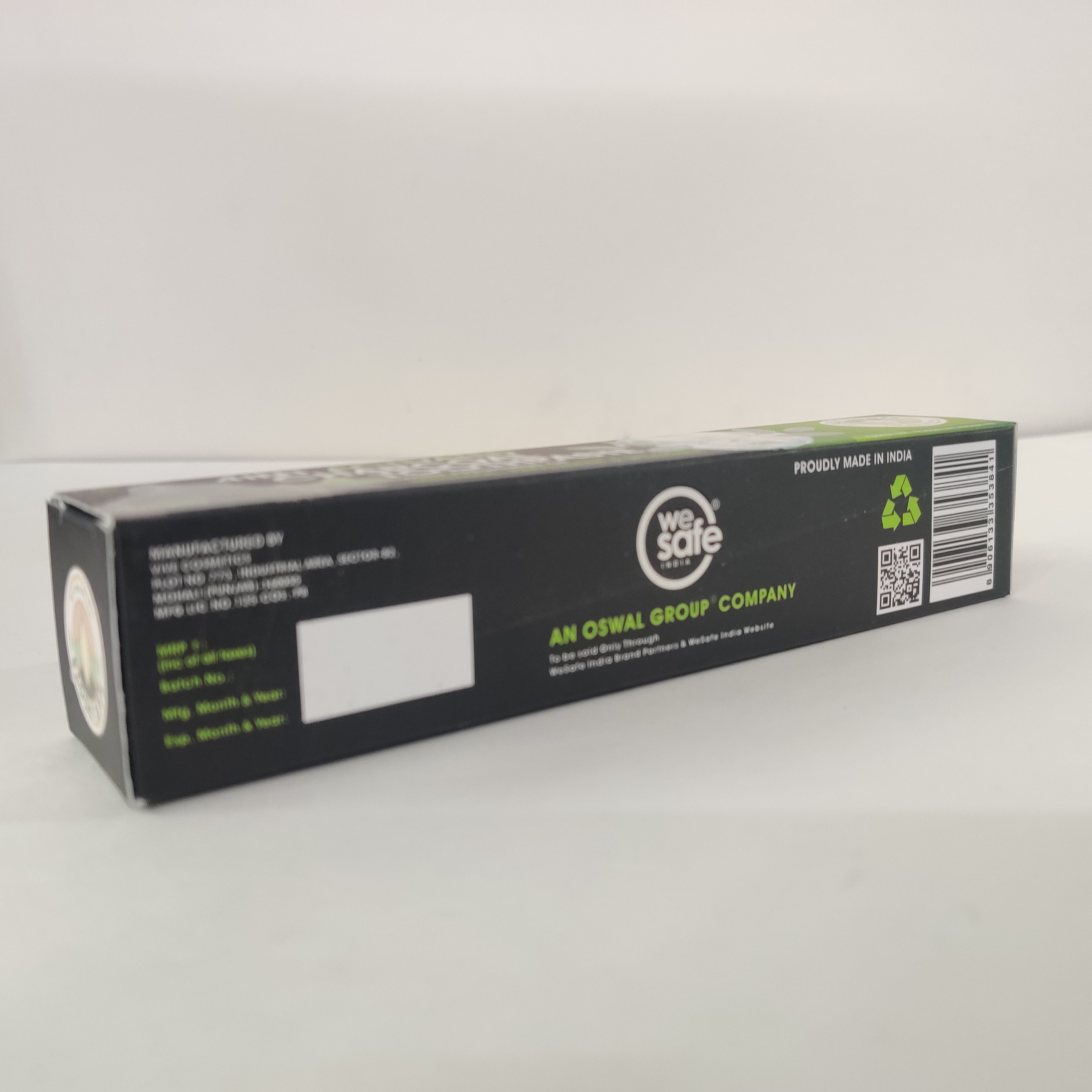 Toothpaste Mono Carton Packaging Box