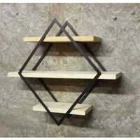 Designer Iron Wall Bookshelf