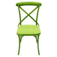Green Iron Cafe Chair
