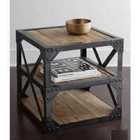 Iron Bedside Table