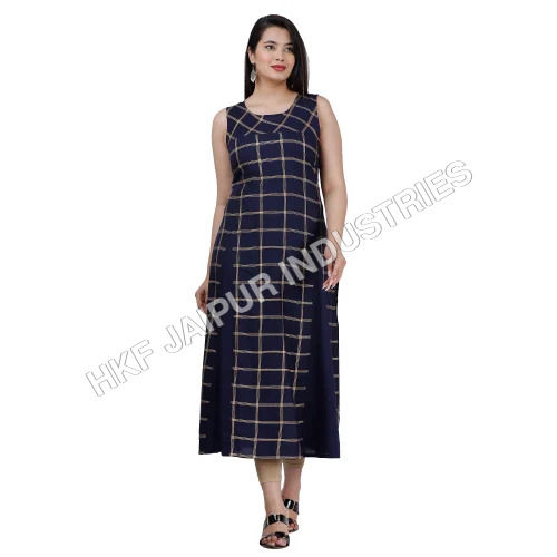 Printed Rayon Kurti