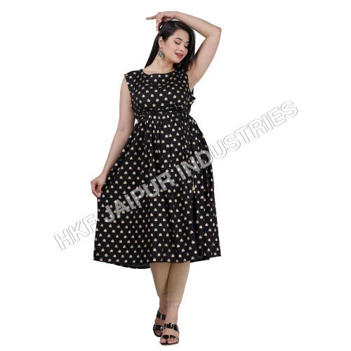 Printed Rayon Kurti