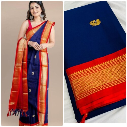 Paithani Saree Cotton Silk - Occasion: Daily Wear