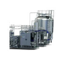 Industrial Milk Processing Plant - Stainless Steel, Semi Automatic Control System | Computerized Operation, Pasteurization Sterilization, Efficient Dairy Production