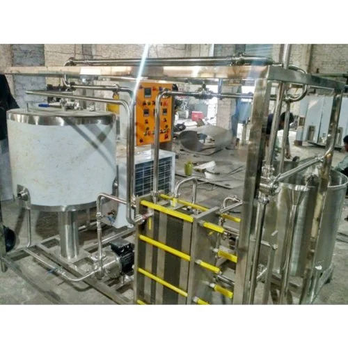 Stainless Steel Milk Pasteurizer Plant