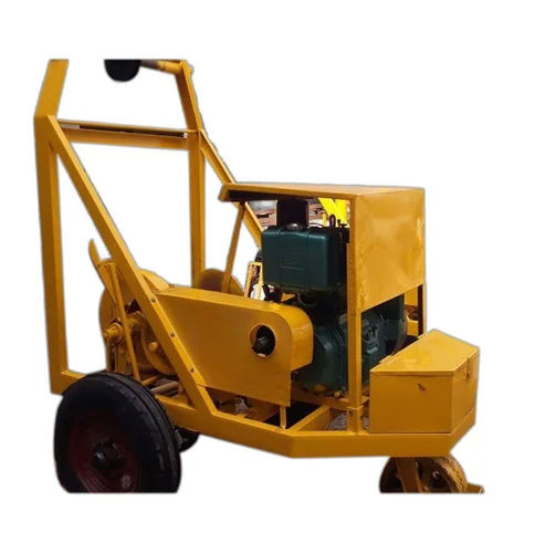 Metal Semi Automatic Power Bucket Sewer Cleaning Machine