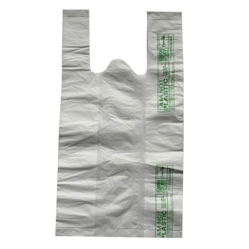 White Biodegradable Bags