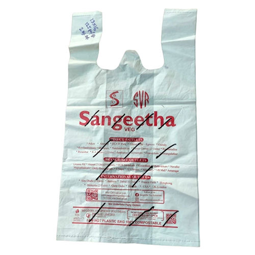 Different Available W Cut Biogradable Carry Bag