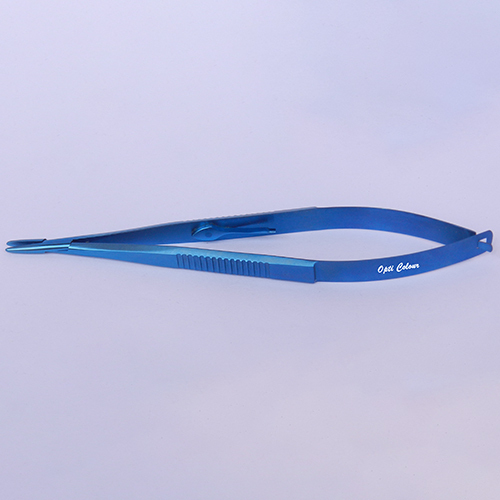 Titanium Barraquer Needle Holder