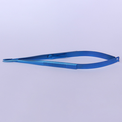 Titanium Barraquer Needle Holder