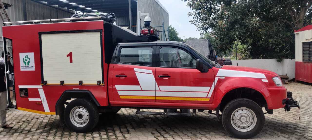 MINI HAZMAT VAN ON TATA YODHA CHASSIS