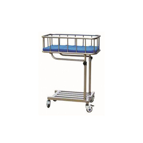 Adjustable Height Cradle Baby Trolley