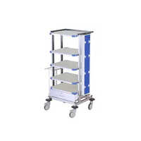 Ss Laparoscopy Trolley - Feature: Adjustable Height