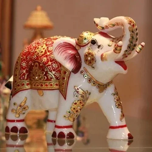 Marble Dust Elephant