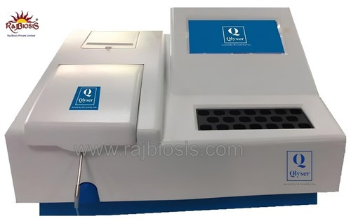 Biochemistry Analyzer - 60x50x40 cm, 30 kg | 120V Power, LCD Display, Blood Sample Type, CE Compliant for Clinical Lab and Hospital Use