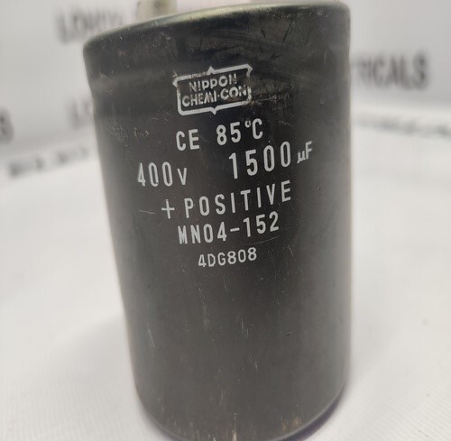 NIPPON CHEMI-CON 400V 1500UF CAPACITOR