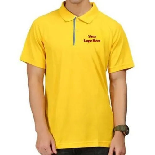 Customized Promotional Matte Cotton Polo T-Shirt - Age Group: Adult