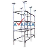 Cuplock Scaffolding - High Tensile Steel, 48.3mm Diameter, 3.2mm Thickness | Versatile Modular Design, Quick Assembly, High Load Capacity