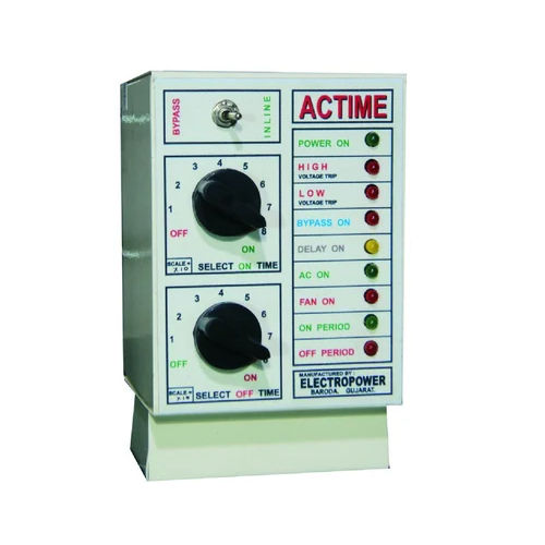 Ac Time Adjustable Cyclic Timer Application: Commercial