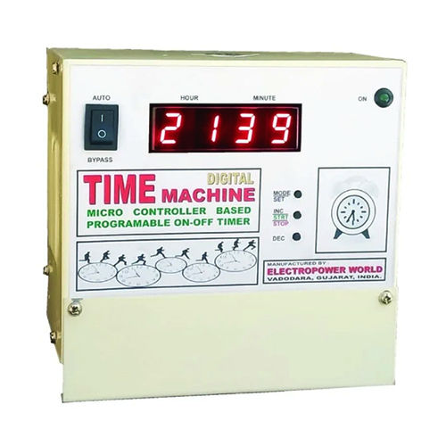 White Programmable Digital Timer