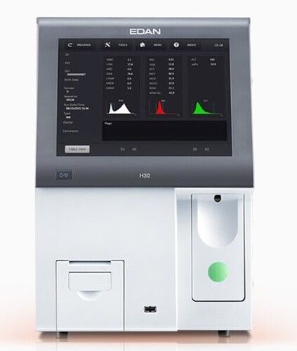 Edan H30 Pro 3 Part Hematology Analyzer