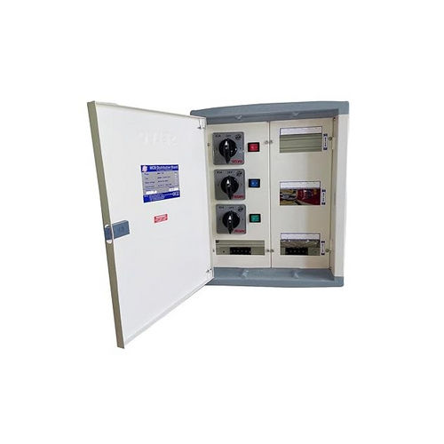 63 Amp 6 Ways TPN Phase Selector Distribution Board (Fitted with 1 Pole 3 Ways 63A Rotary switches and duly wired)