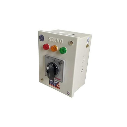 63A Single Pole Neutral (SPN) Phase Selector Enclosure (with 1 pole 3 ways Duly wired Cam Operated Rotary Switch Fitted)
