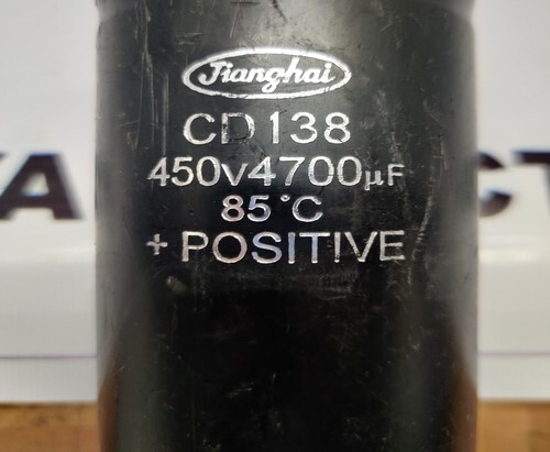 JIANGHAI 450V 4700UF CD138 CAPACITOR