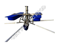 Floating Surface Aerators - 3 Hp & 5 Hp Models | Powerful Jet Aeration System, Blue Finish 
