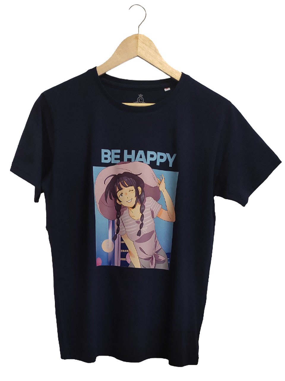 T Shirts  For Girls and Women Be Happy