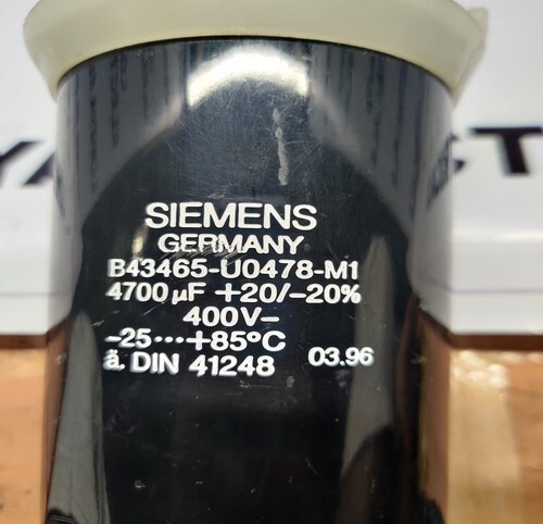 SIEMENS B43465-U0478-M1 CAPACITOR