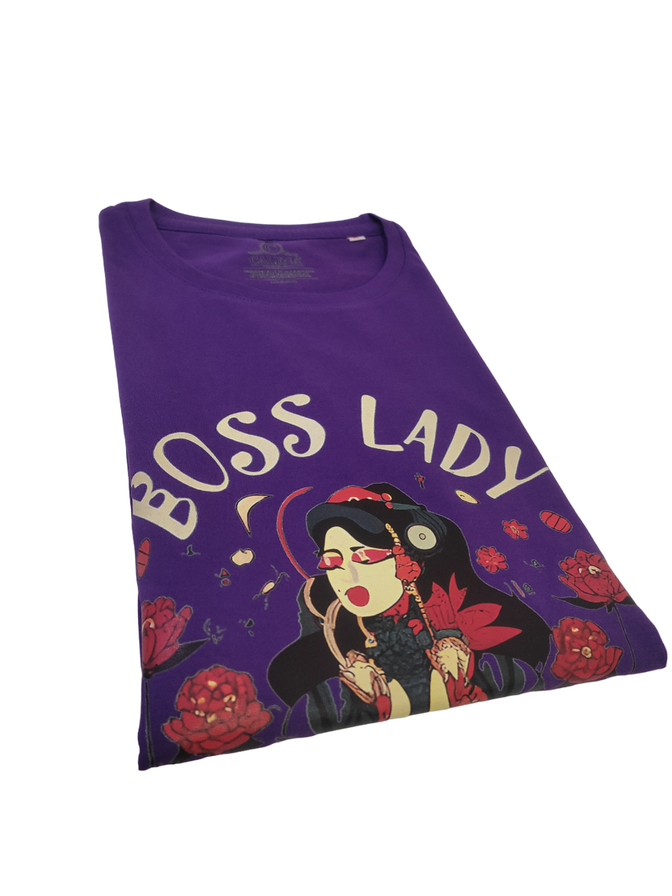 Ladies T-Shirt  For Girls and  Women Boss Lady Vibes.