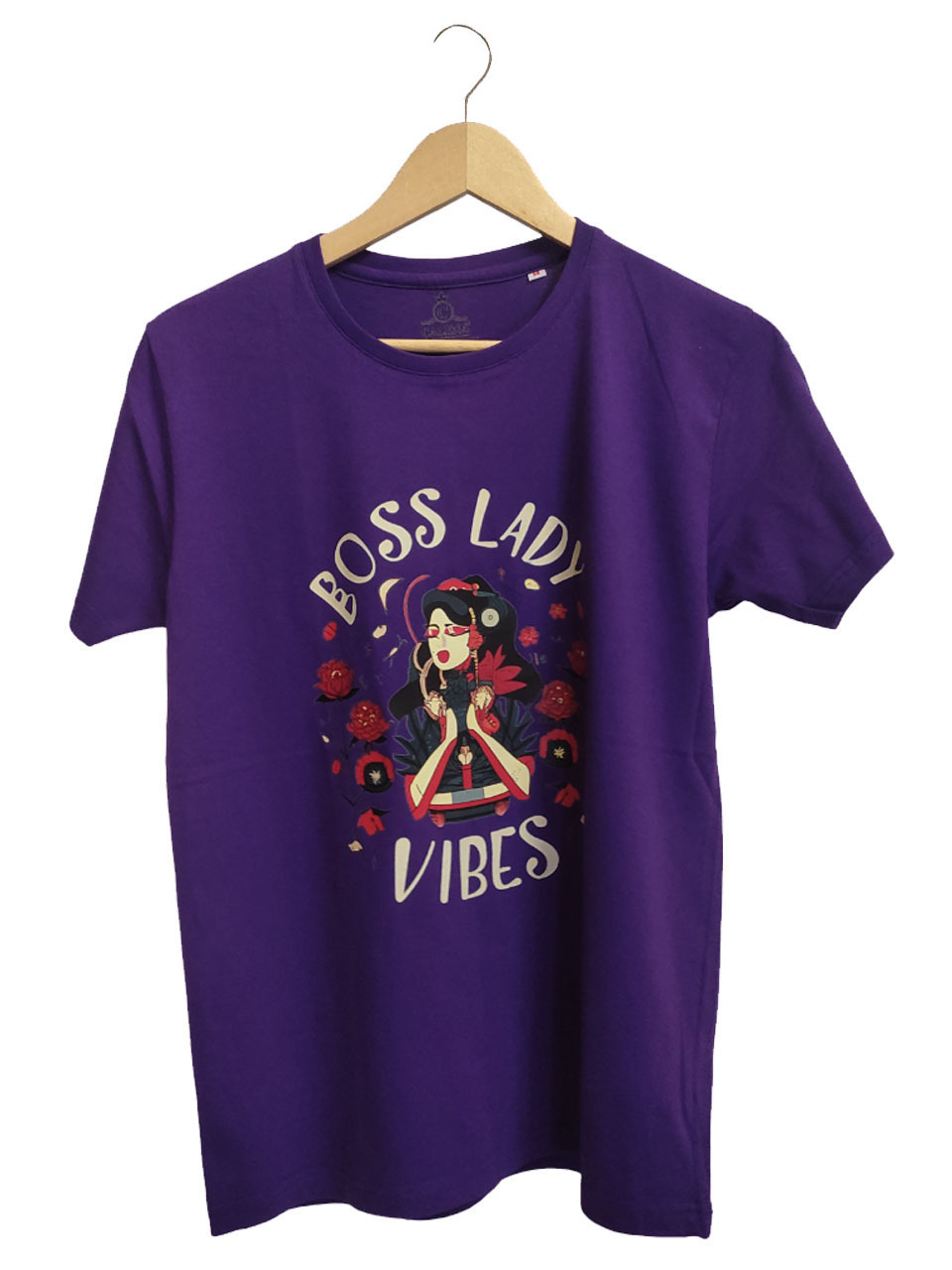 Ladies T-Shirt  For Girls and  Women Boss Lady Vibes.