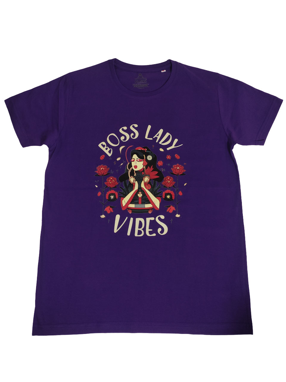Ladies T-Shirt  For Girls and  Women Boss Lady Vibes.