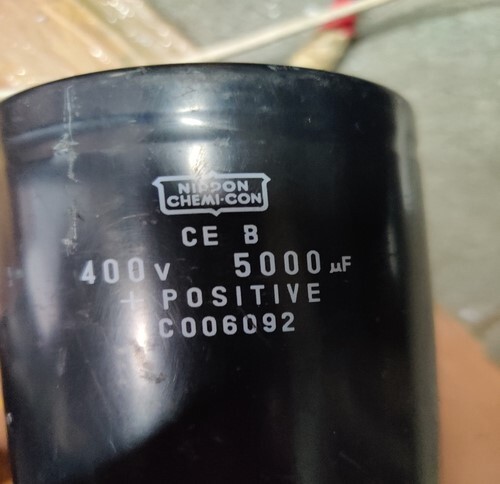 NIPPON CHEMI-CON 400V 5000UF CAPACITOR