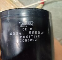 NIPPON CHEMI-CON 400V 5000UF CAPACITOR