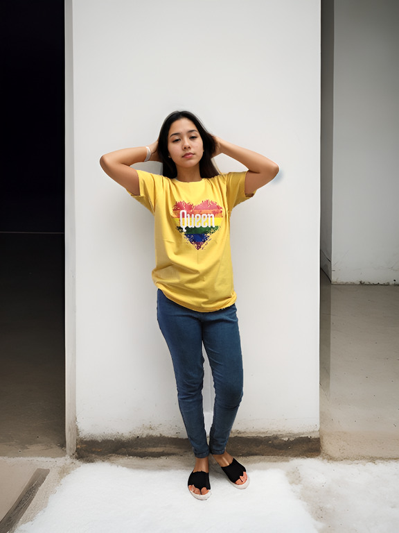 T Shirt  For Girls and Women  Queen