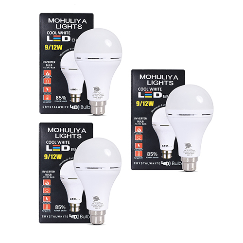 Different Available 9W Ac Dc Bulb Set Of 3