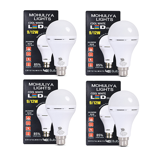 Different Available 9W Ac Dc Bulb Set Of 4