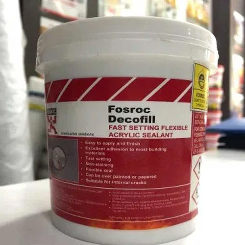 Fosroc-Decofill-Crack Paste Application: Construction