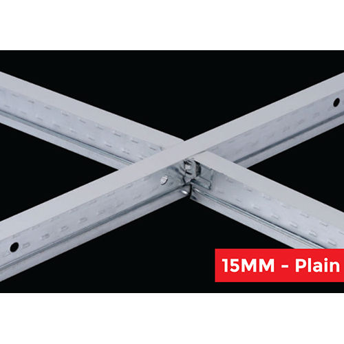 15 MM Plain T-Grid Ceiling Suspension System