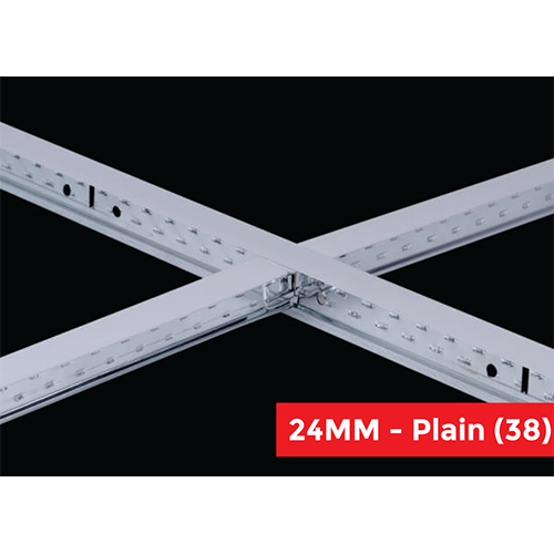 24 MM Plain (38) T-Grid Ceiling Suspension System