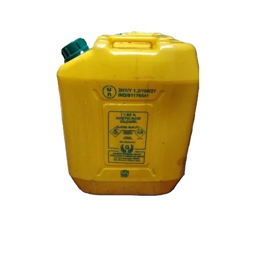 Glacial Acetic Acid - Liquid, 35 Kg Can, Transparent Color, 99.85% Purity | CAS No: 64-19-7, Carboxylic Acid, Industrial Usage, Organic Reagent