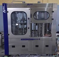Water Bottling Machine - Stainless Steel, 40 Bpm Capacity | Automatic Type, Plc Touch Screen Control Panel, Fills Water